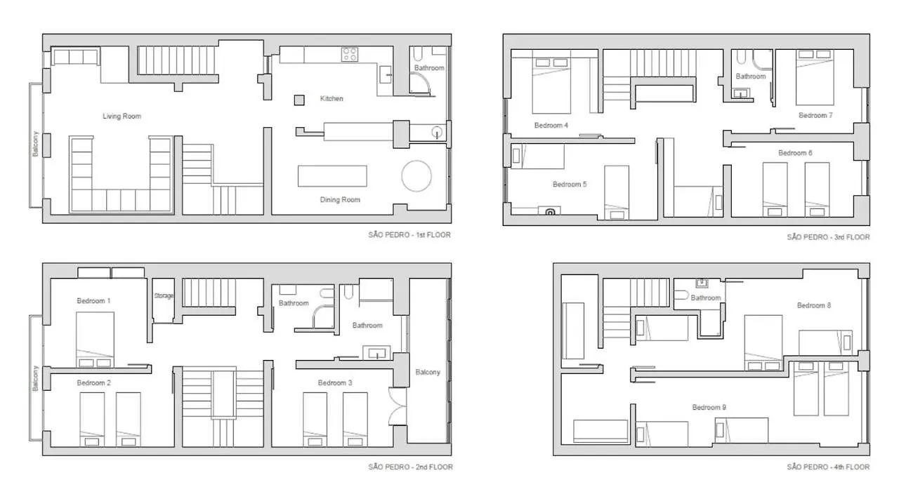 Sao Pedro 30 Guests Apartment Lisboa Portugália